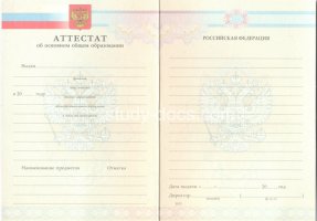 Аттестат за 9 класс 2007-2010 в Волжском